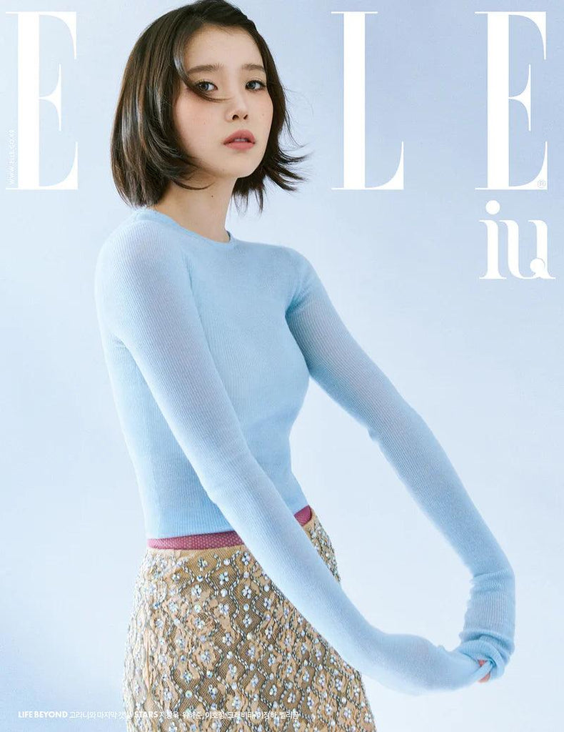 IU Cover ELLE Magazine 2023 October Issue - Oppastore