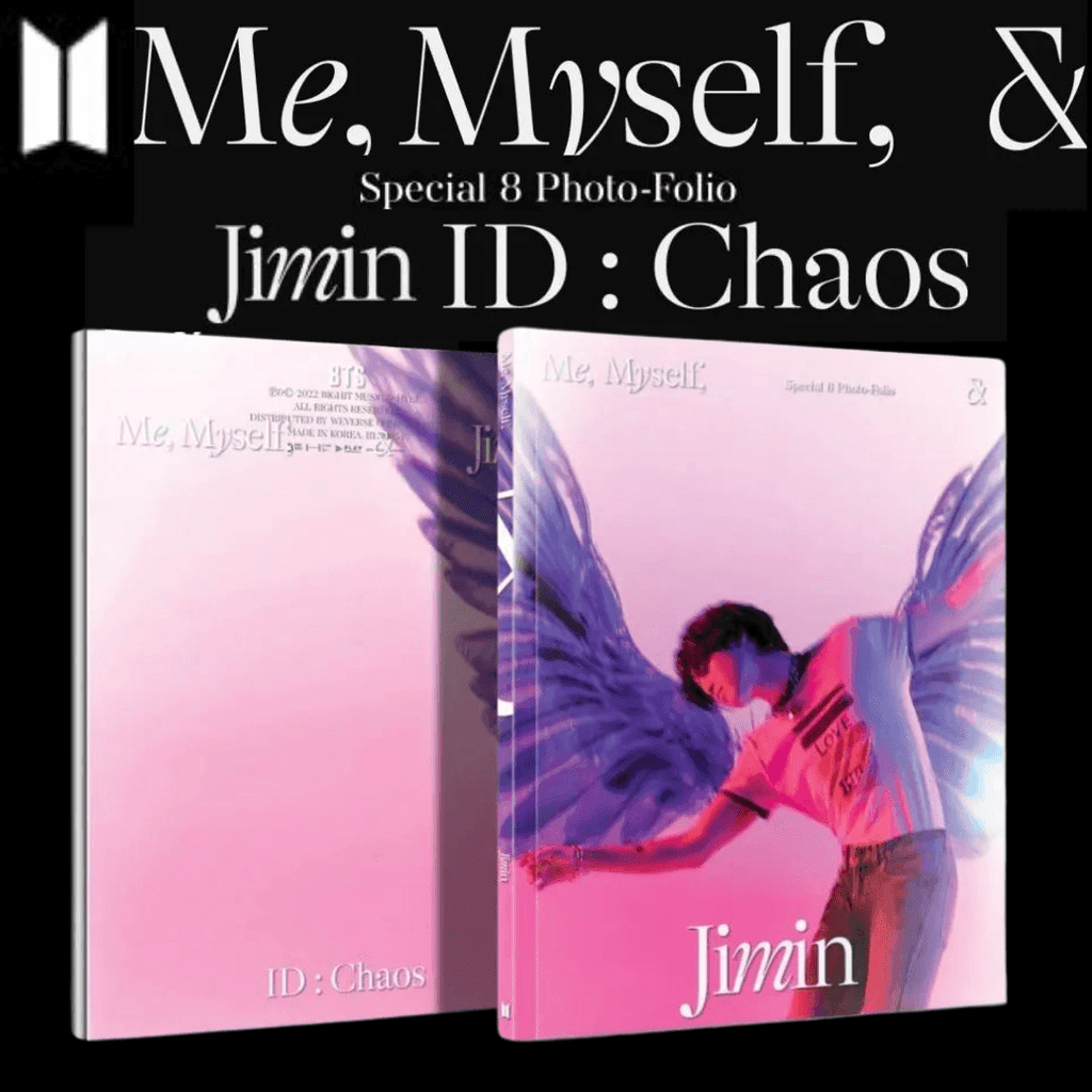 Jimin - Special 8 Photo-Folio Photobook Me, Myself, and Jimin ‘ID : Chaos’ - Oppa Store