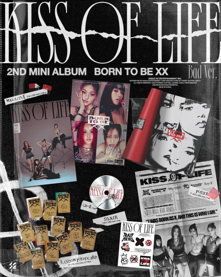 KISS OF LIFE - [BORN TO BE XX] - 2nd Mini Album - Oppa Store