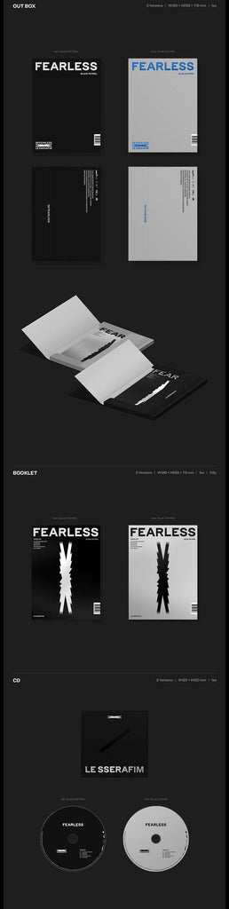 Le Sserafim - 1st Mini Album Fearless - Oppa Store