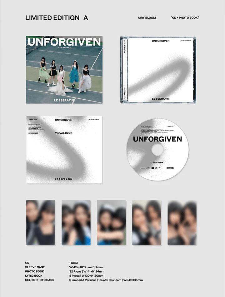 Le Sserafim - Unforgiven Japan 2Nd Single Album - Oppa Store