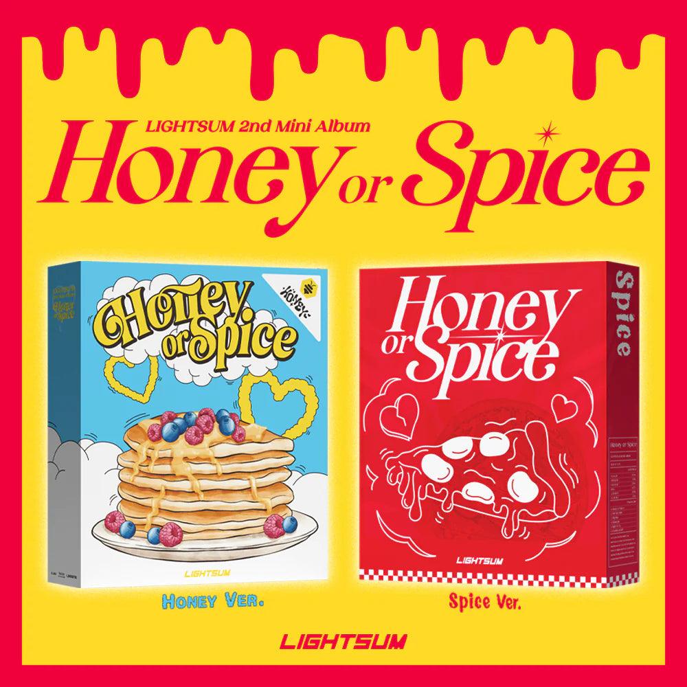 LIGHTSUM - 2nd Mini Album [ Honey or Spice ] - Oppastore