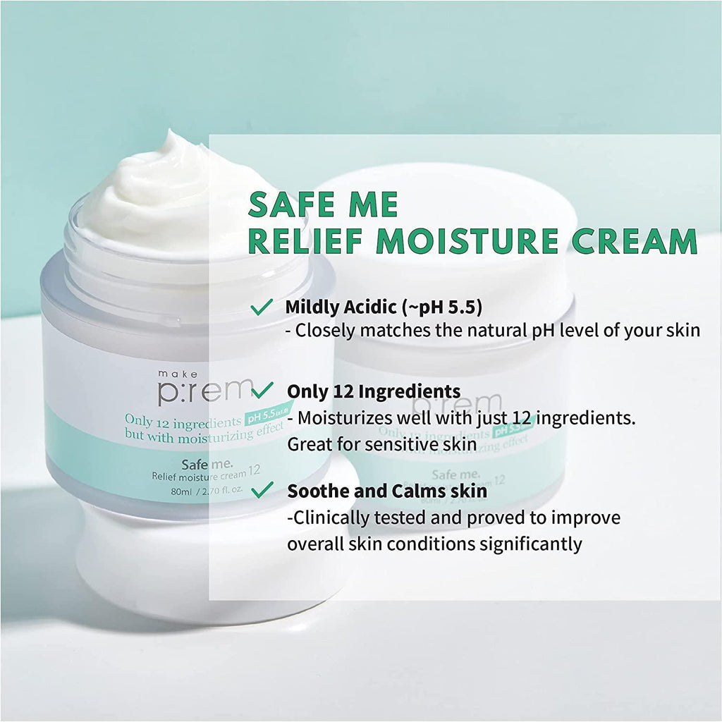 MAKEP:REM Safe Me. Relief Moisture Cream - Oppastore