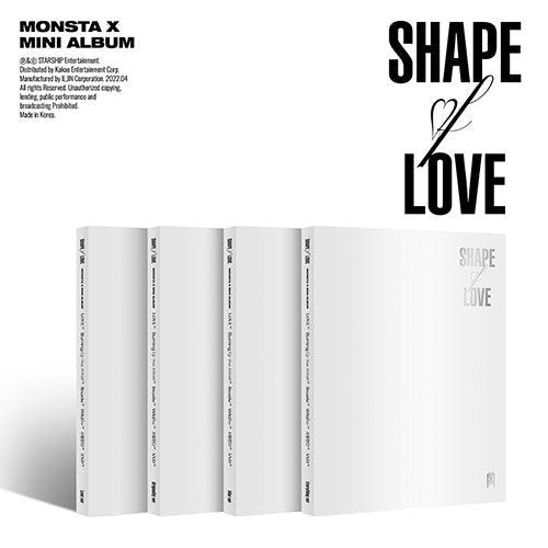 MONSTA X - 11Th Mini Album Shape Of Love - Oppastore