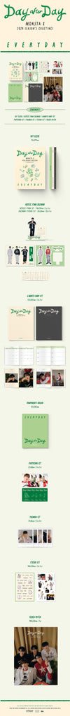 Monsta X - Day After Day 2024 Season's Greetings Starship Gift Ver. - Oppastore