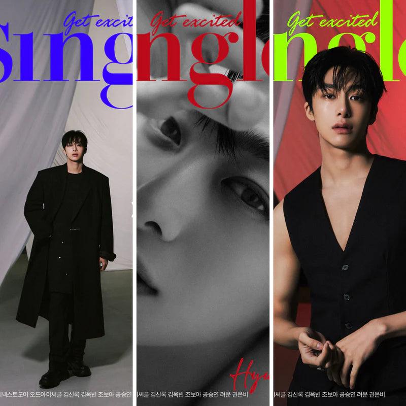 Monsta X Hyungwon Cover Singles Magazine 2023 September Issue - Oppastore