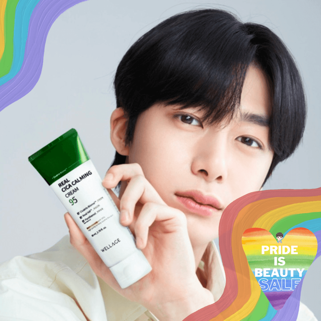 MonstaX Hyungwon X Wellage Real Cica Calming 95 Cream 80 ml - Oppastore