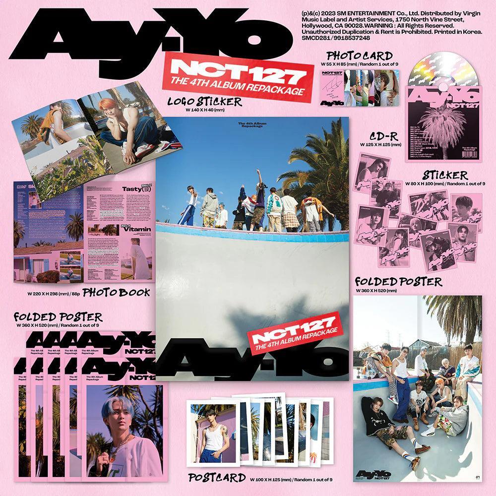 NCT 127 - Ay-Yo 4th Full Album (Repackage) - Oppa Store