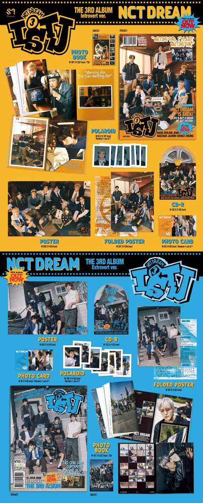 NCT Dream - ISTJ 3Rd Full Album - Oppa Store