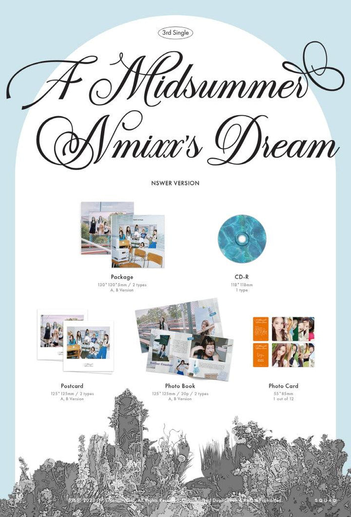 NMIXX - A Midsummer NMIXX's Dream 3rd Single Album - Oppastore