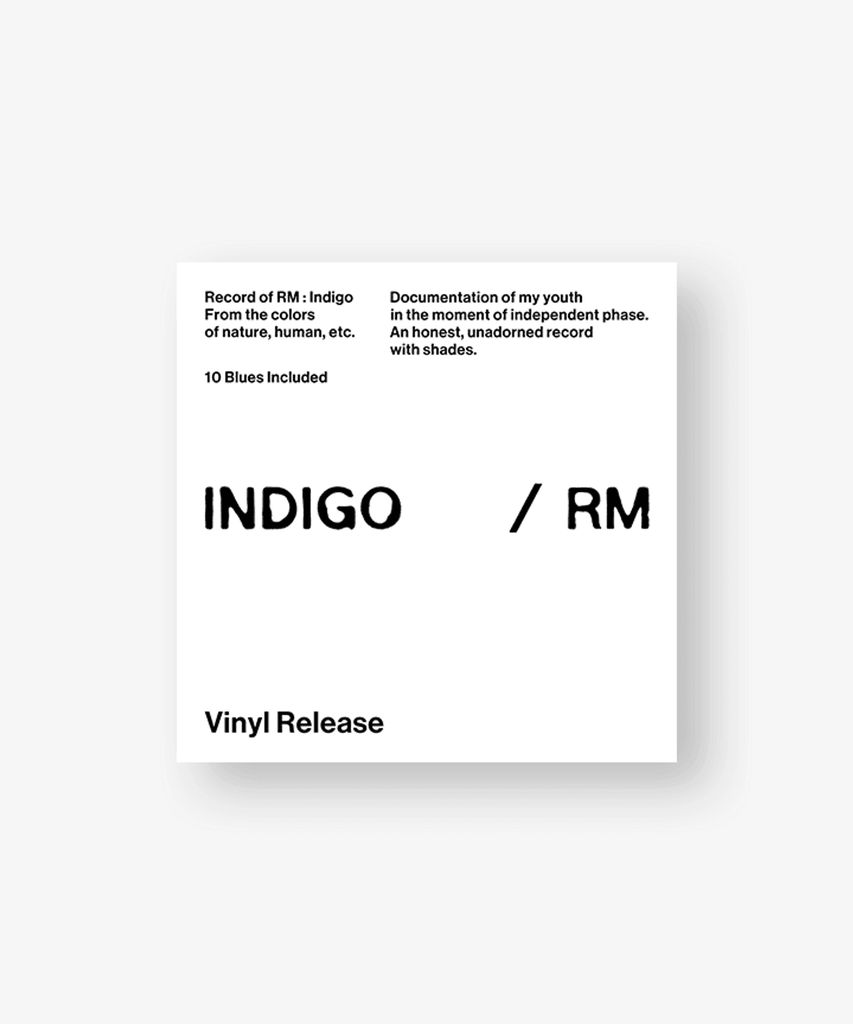 RM BTS Indigo LP - Vinyl Album - Oppa Store