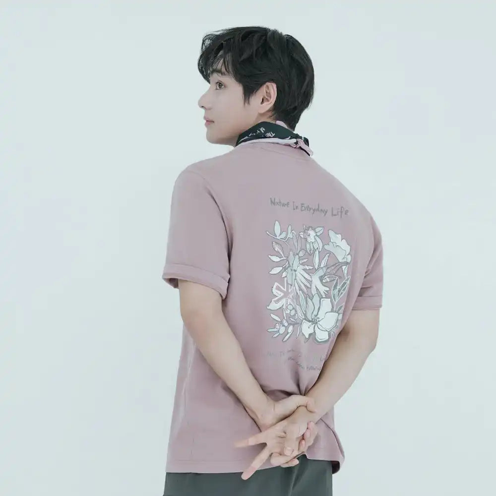 BTS gelato pique meets JINパジャマピンクシャツ M-L BTS - Gelato Pique meets Jin Official Merch MD – SEOUL TERRACE