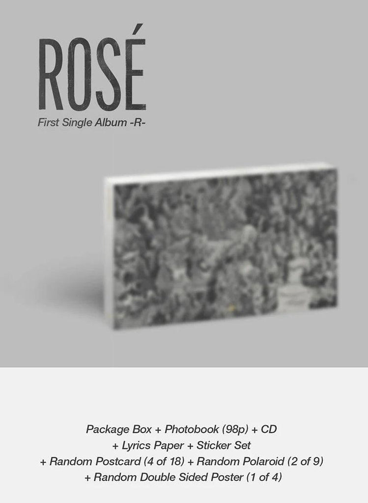 Rosé - 1St Single Album [-R-] - Oppa Store