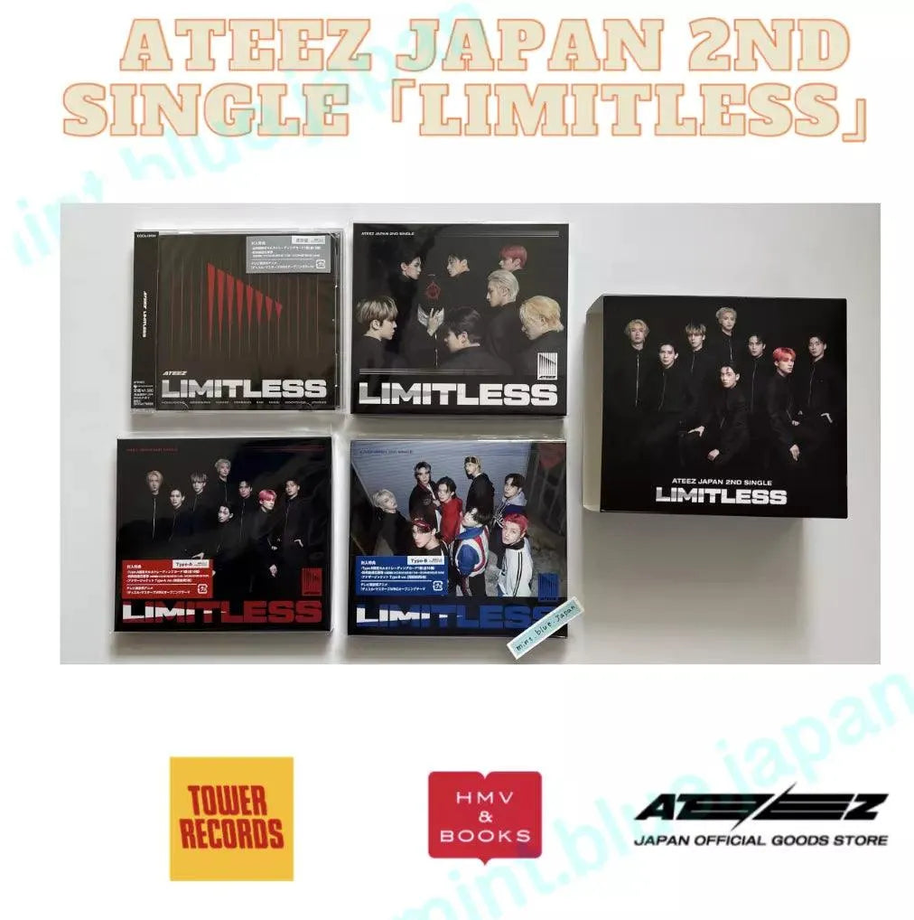 Buy ATEEZ - Limitless Japan 2nd Single Album | Oppa Store