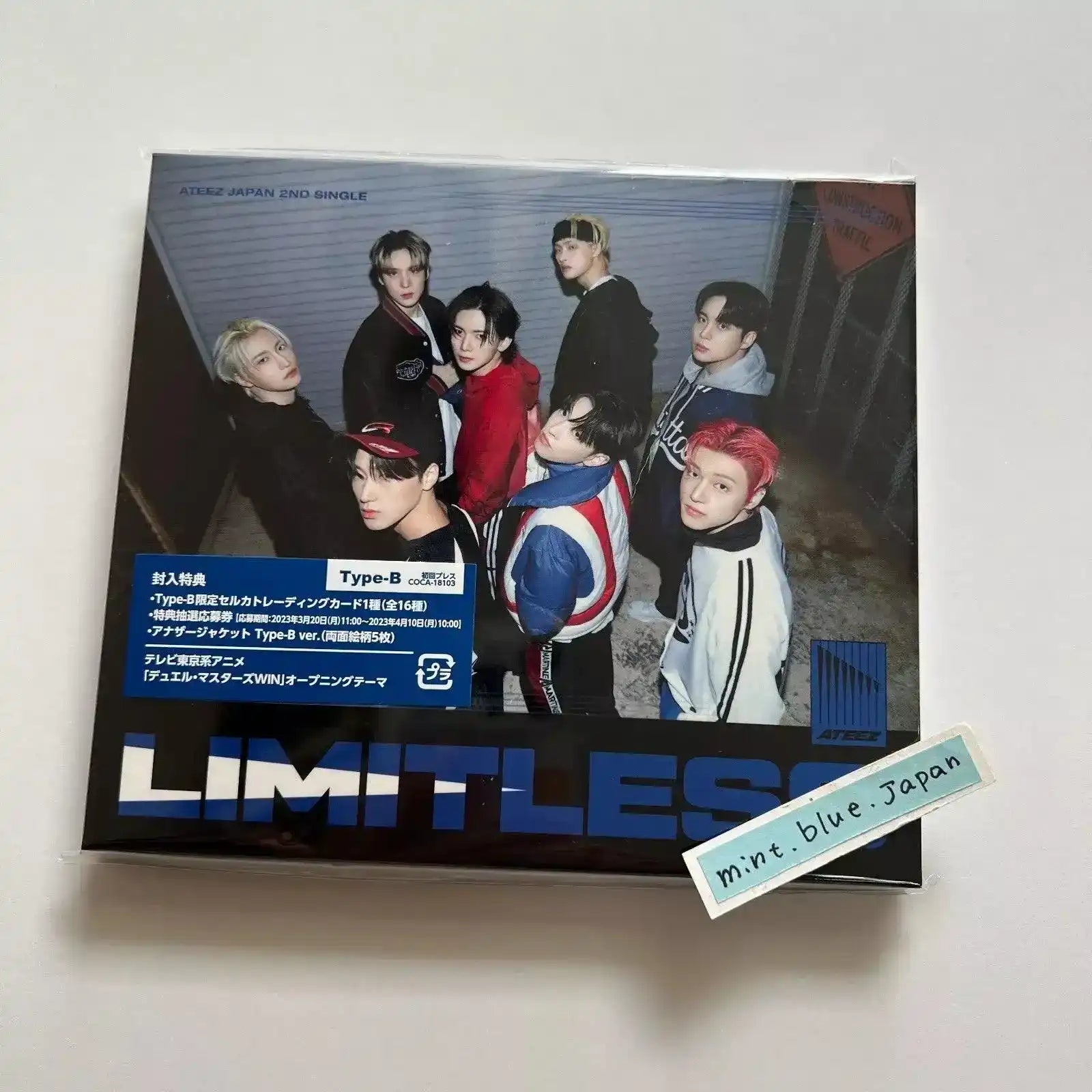 ATEEZ - Limitless Japan 2nd Single Album – Oppa Store ATEEZ - Limitless Japan 2nd Single Album – Oppa Store