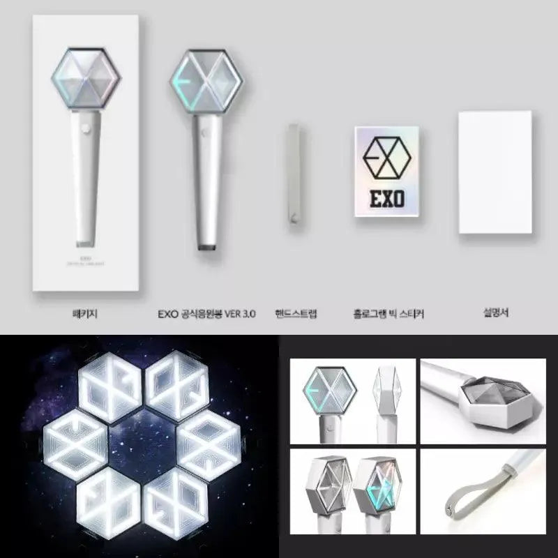 EXO light stick ペンライト ver3 Amazon.com: SM Entertainment EXO Official Lightstick ver 3