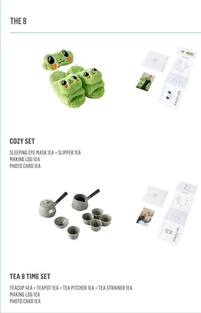 SEVENTEEN THE 8 Artist-Made Collection (Cozy Set + Tea 8 Time Set) - Oppa Store