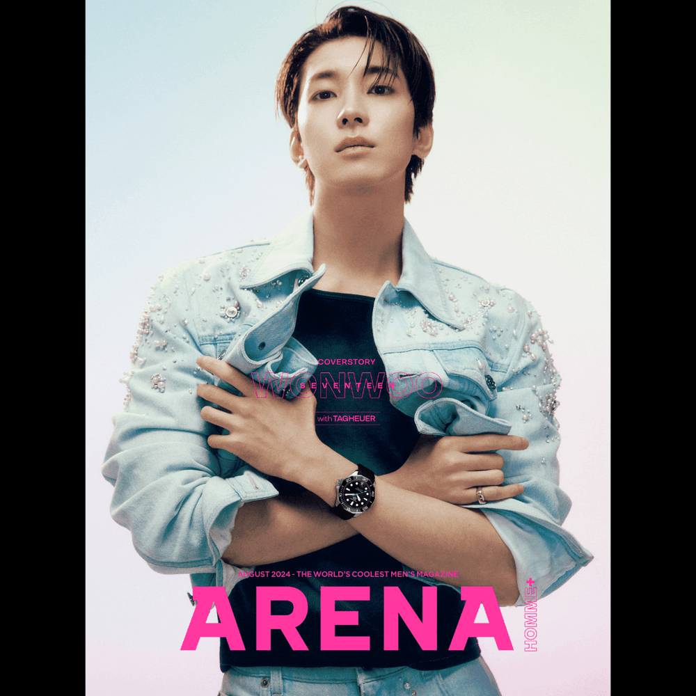 SEVENTEEN Wonwoo - Arena Homme Magazine 2024 August Issue - Oppa Store