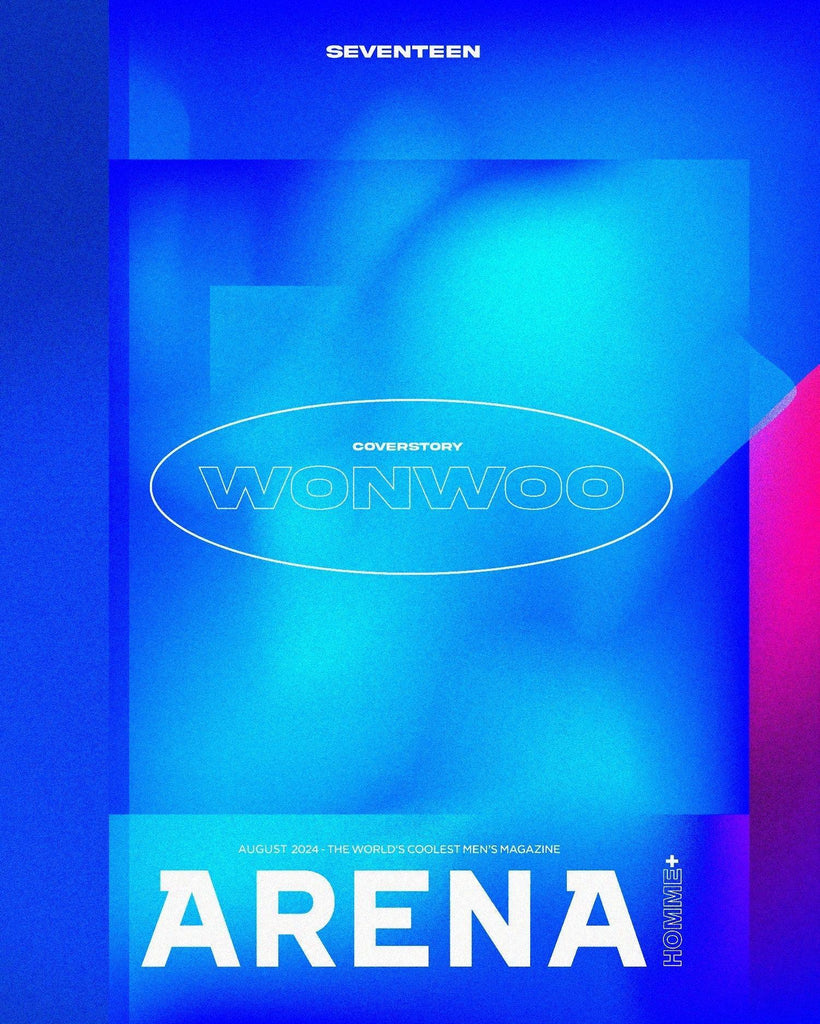 SEVENTEEN Wonwoo - Arena Homme Magazine 2024 August Issue - Oppa Store