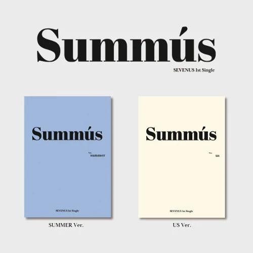 SEVENUS - 1st Single Album [ SUMMUS ] - Oppa Store