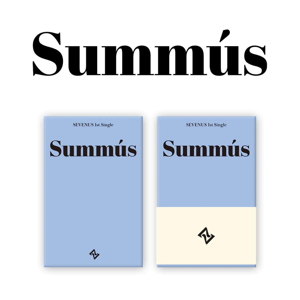 SEVENUS - 1st Single Album [ SUMMUS ] - Oppa Store