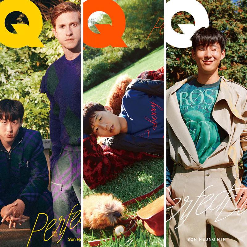 SON HEUNG MIN COVER GQ Magazine 2023 October Issue - Oppastore