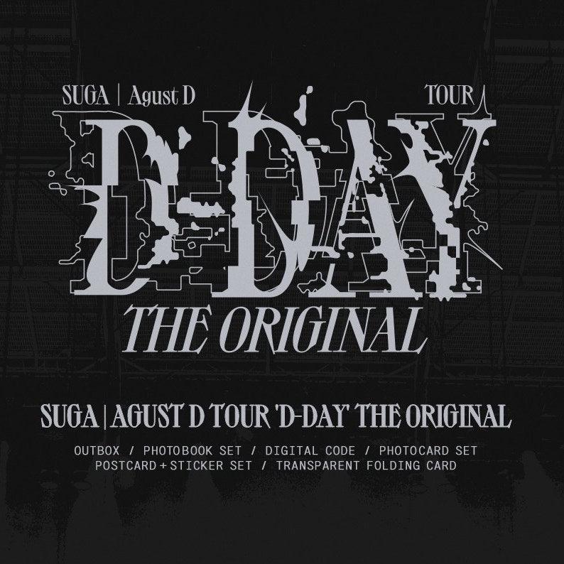 SUGA | Agust D TOUR 'D-DAY' The Original - Oppa Store