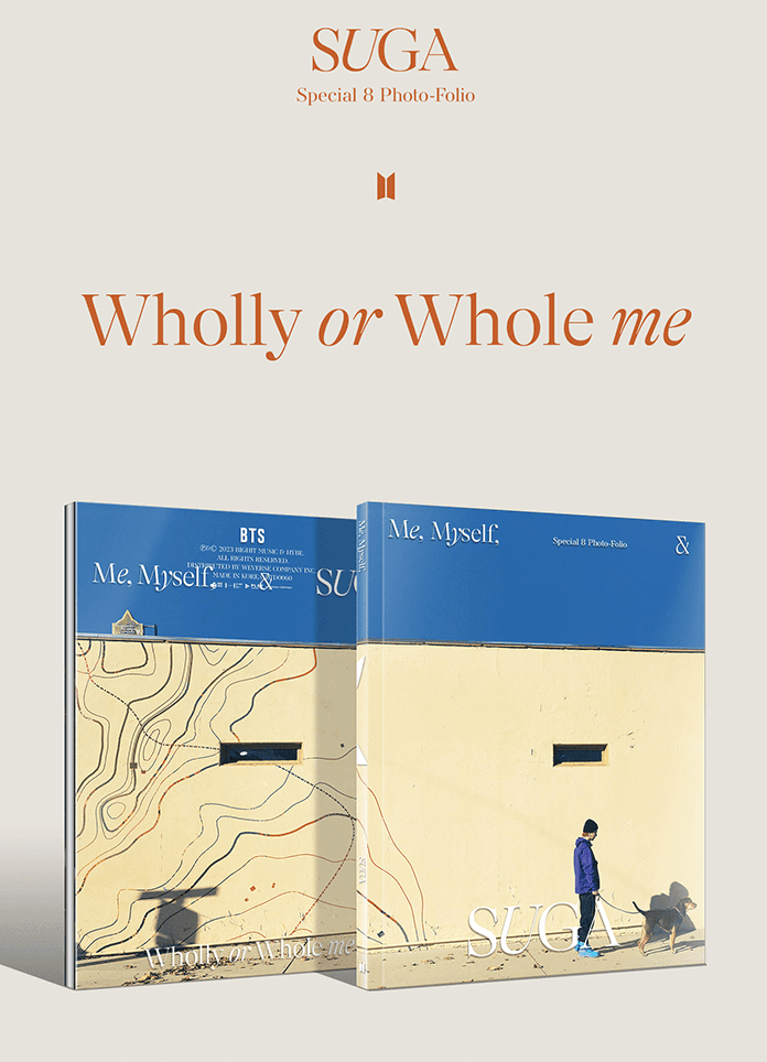 Suga - Special 8 Photo-Folio Me, Myself, and Suga 'Wholly or Whole me' - Oppa Store