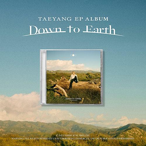 TAEYANG - Down to Earth (EP Album) - Oppa Store