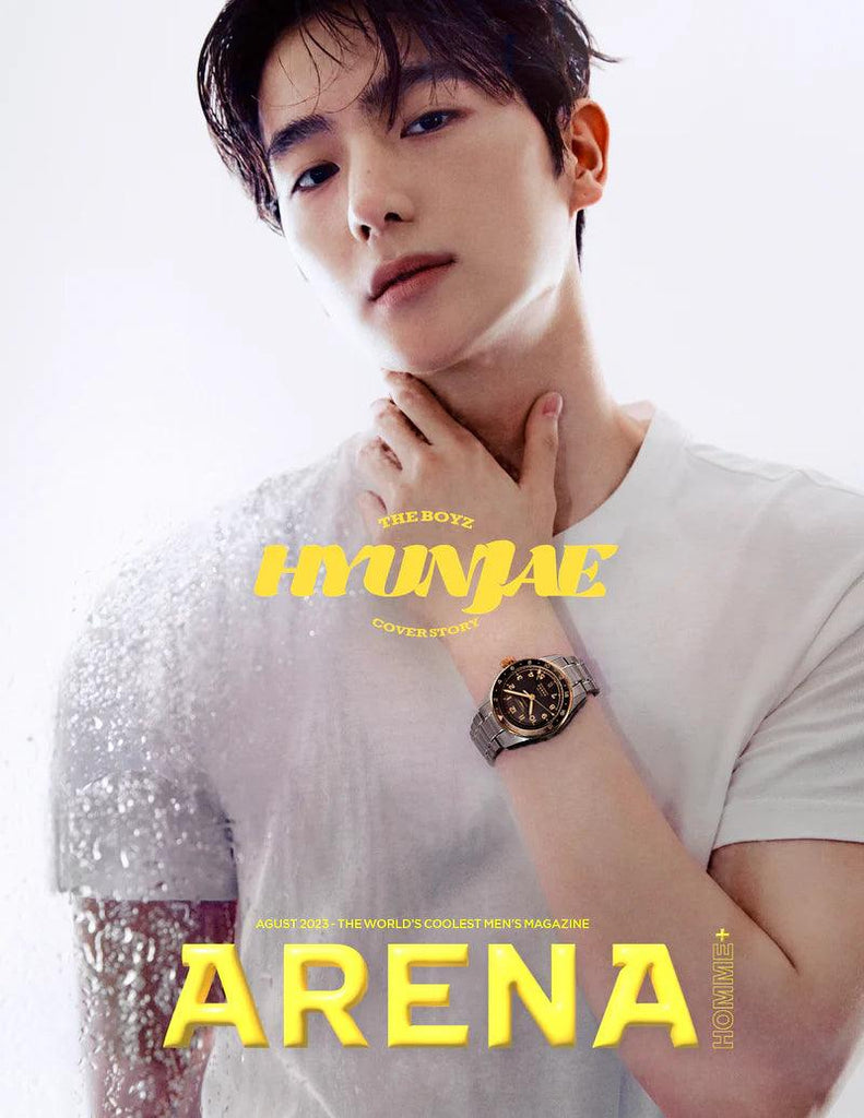 The Boyz Hyunjae Younghoon Cover Arena Homme Magazine 2023 August Issue - Oppastore