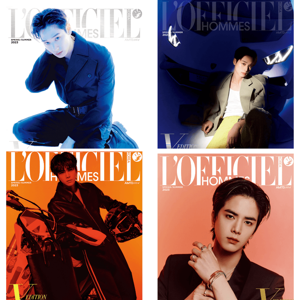 The Boyz Juyeon Younghoon Cover Lofficiel Hommes Magazine 2023 Spring Summer Issue - Oppastore