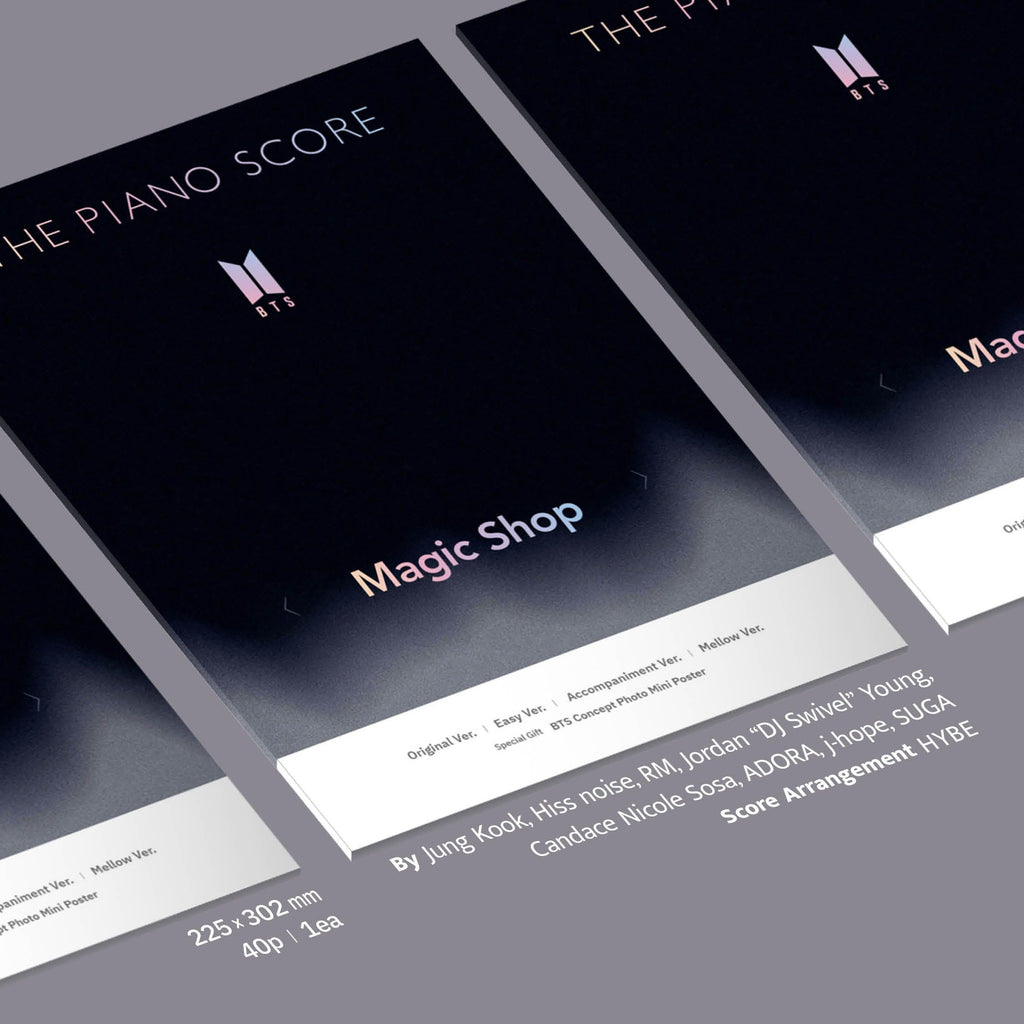 The Piano Score : BTS - Oppa Store
