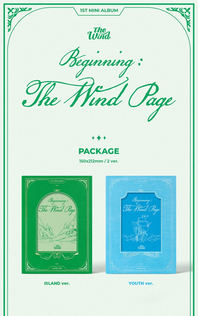 The Wind - Beginning the Wind Page 1st Mini Album - Oppastore