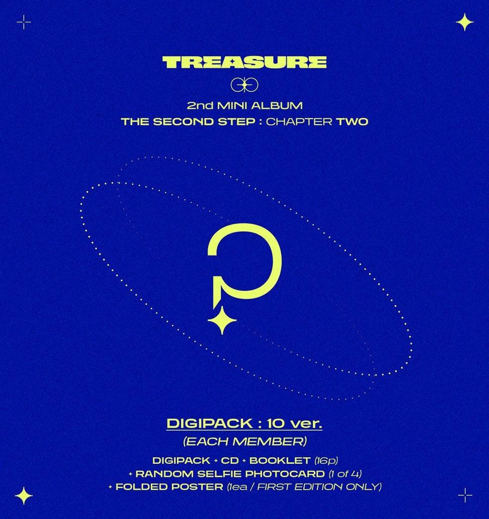 TREASURE - 2nd Mini Album The Second Step Chapter Two (Digipack Ver.) - Oppastore