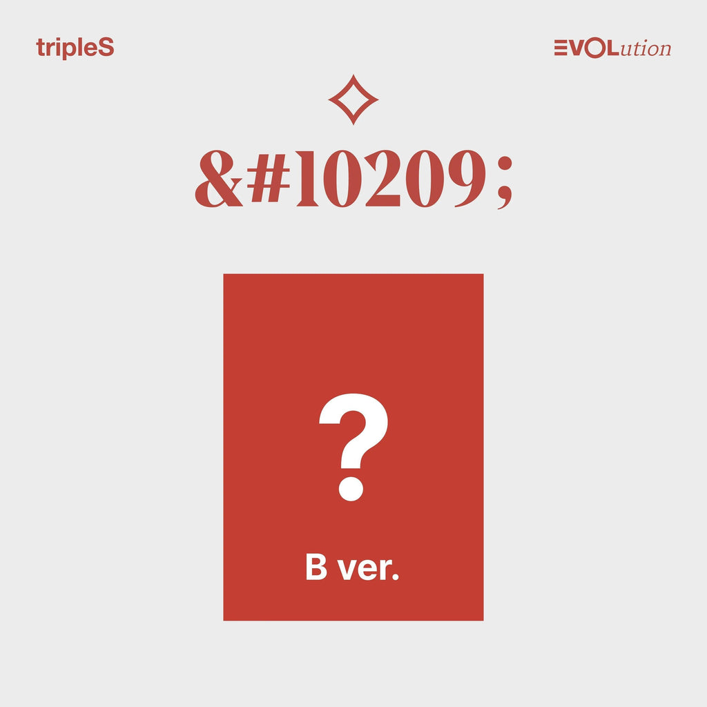 tripleS - Mini Album [ EVOLution < Mujuk > ] - Oppastore