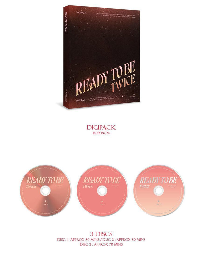 TWICE - [Ready To Be] - 5th World Tour In Seoul (with JYP gifts till deadline) - Oppa Store