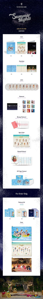 TWICE - [Summer Nights] 2nd Special Album - Oppa Store