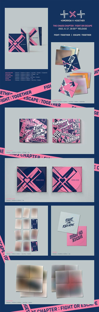 TXT The Chaos Chapter Fight Or Escape (Select ver) - Oppa Store