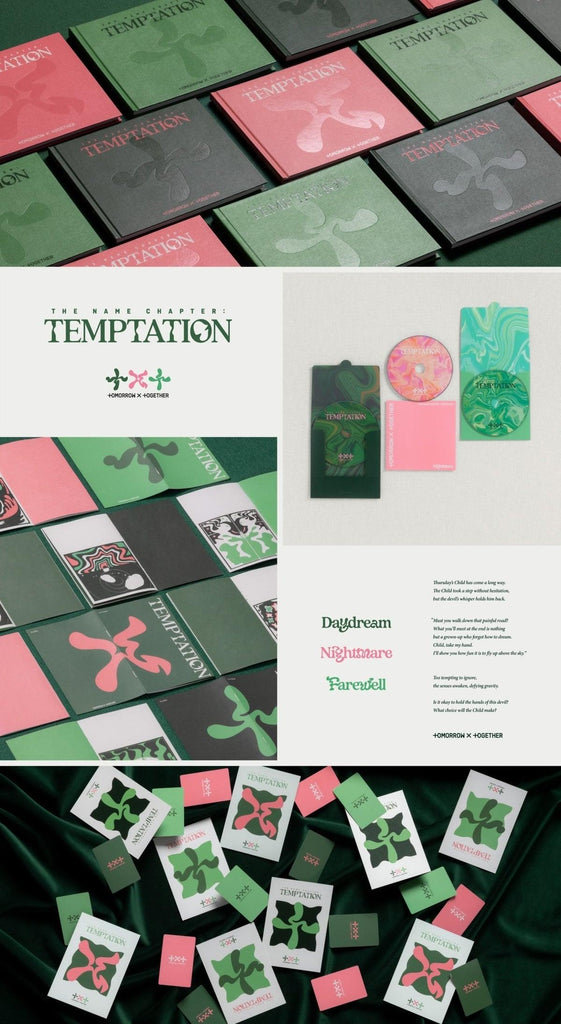 TXT - The Name Chapter Temptation - 5th Mini Album (With Lullaby ver) - Oppa Store