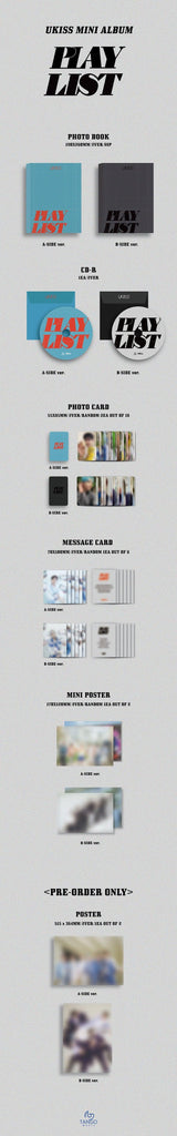 U-Kiss - Play List Mini Album - Oppastore