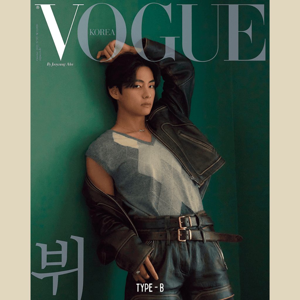 Vogue Korea October 2022 - BTS V Cover (Type A/B/C/D/E/F) - Oppastore