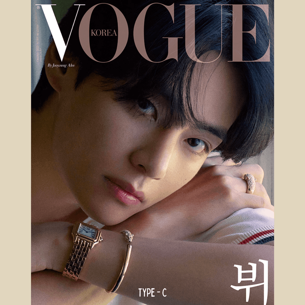 Vogue Korea October 2022 - BTS V Cover (Type A/B/C/D/E/F) - Oppastore