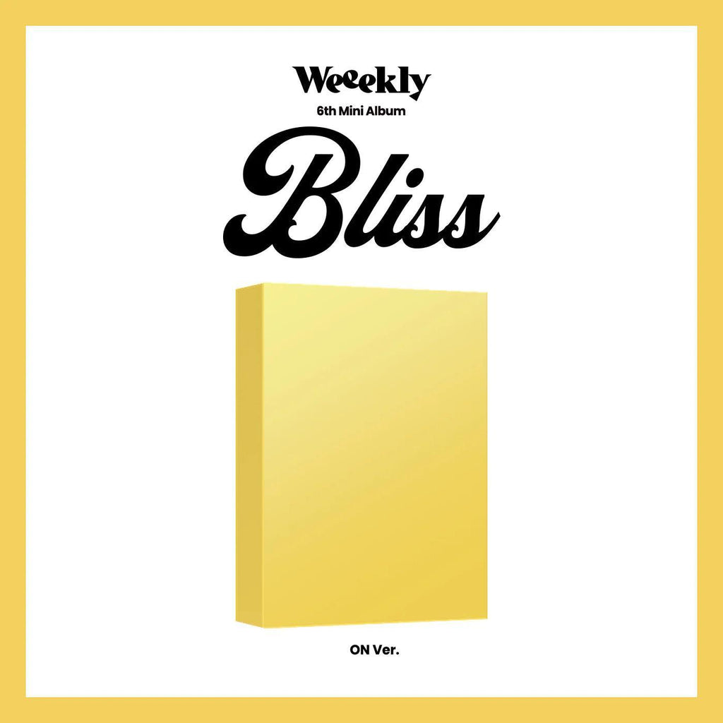 WEEEKLY - [Bliss] - 6th Mini Album - Oppa Store