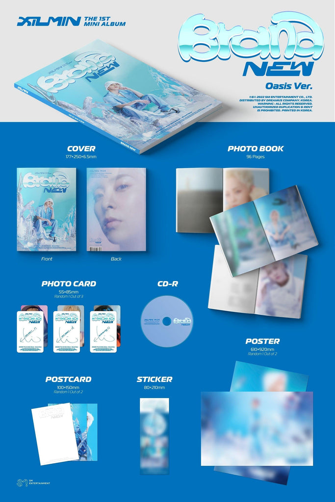 Xiumin - 1St Mini Album Brand New (Photobook Ver.) - Oppastore