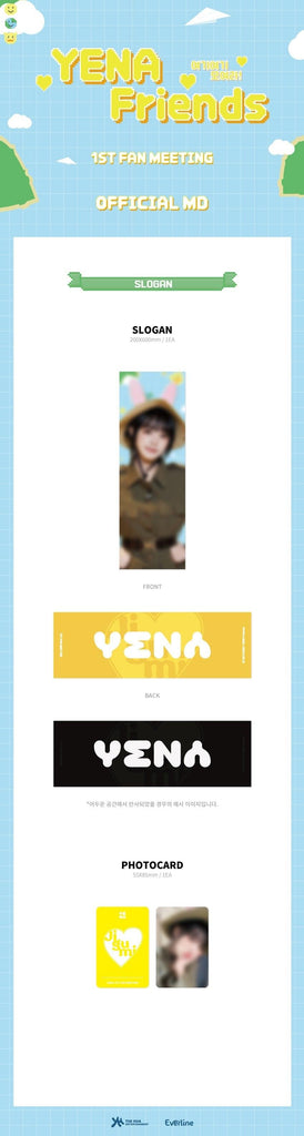 YENA - Yena Friends 1St Fan Meeting Official Md - Oppastore