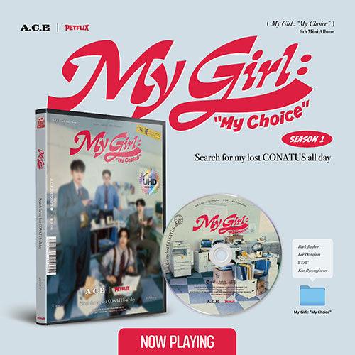 A.C.E - My Girl My Choice 6th Mini Album - Oppastore