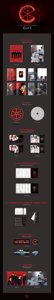 CIX - 0 or 1 1st Single Album - Oppastore