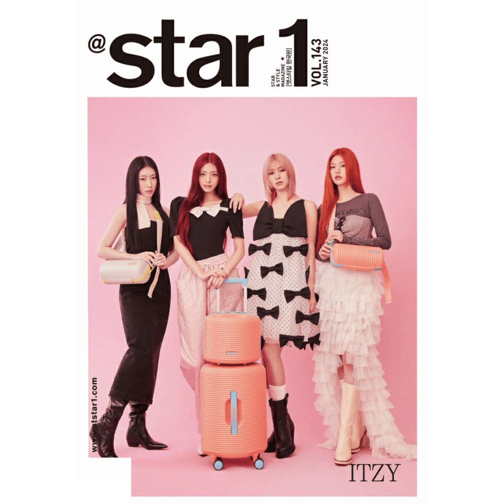 Itzy @Star1 Magazine 2024 January Issue - Oppastore