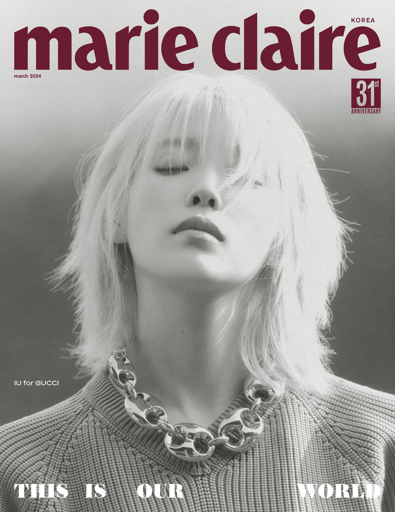 IU Marie Marie Claire Magazine 2024 March Issue - Oppa Store