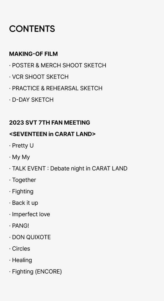 Seventeen - 2023 SVT 7th Fan Meeting Seventeen in Carat Land Memory Book Digital Code - Oppa Store